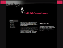 Tablet Screenshot of infiniticonsultores.com
